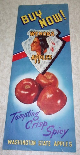 Poster vintage marca wenoka - vintage,