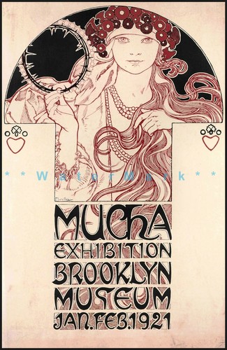Brooklyn museum 1921 mucha - brooklyn,