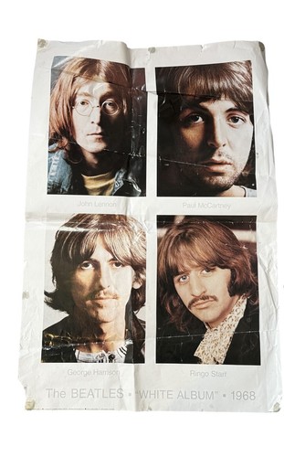 Vintage 1987 beatles white - beatles,