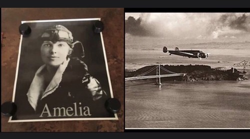 Poster amelia earhart - earhart, in