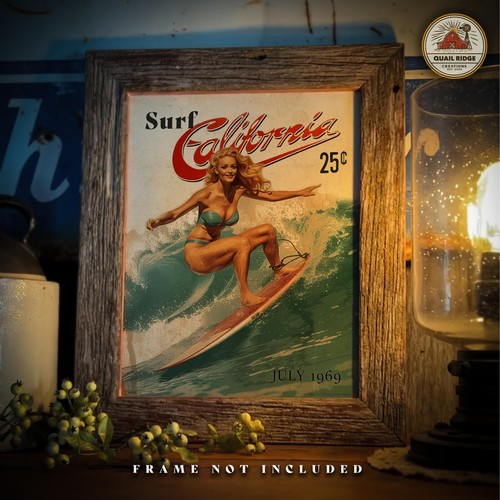 Copertina rivista surf