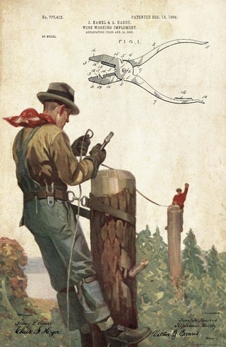 Lineman tool patent - patent, print