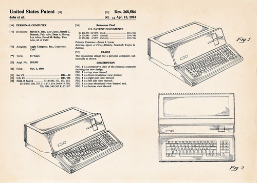1983 vintage patent - vintage,